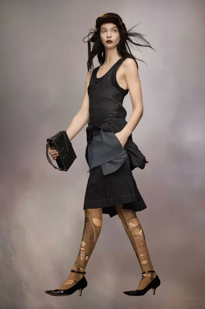 Anonymity of the lining dress Anonymity of the lining dress