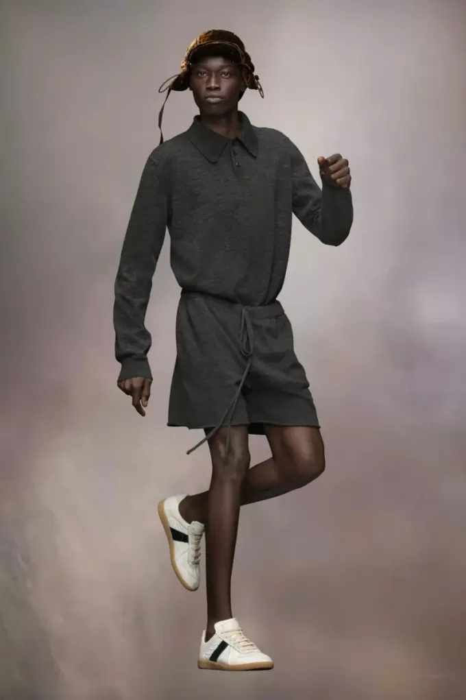 Cashmere knit shorts Cashmere knit shorts