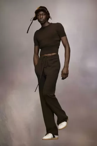 cashmere knit trousers 2 1 330x496 - Cashmere knit trousers