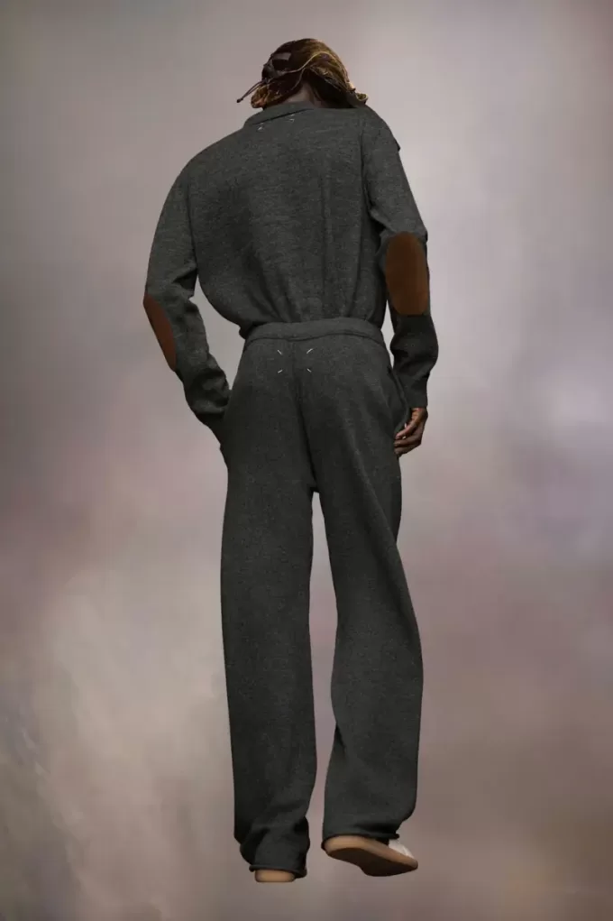 Cashmere knit trousers Cashmere knit trousers