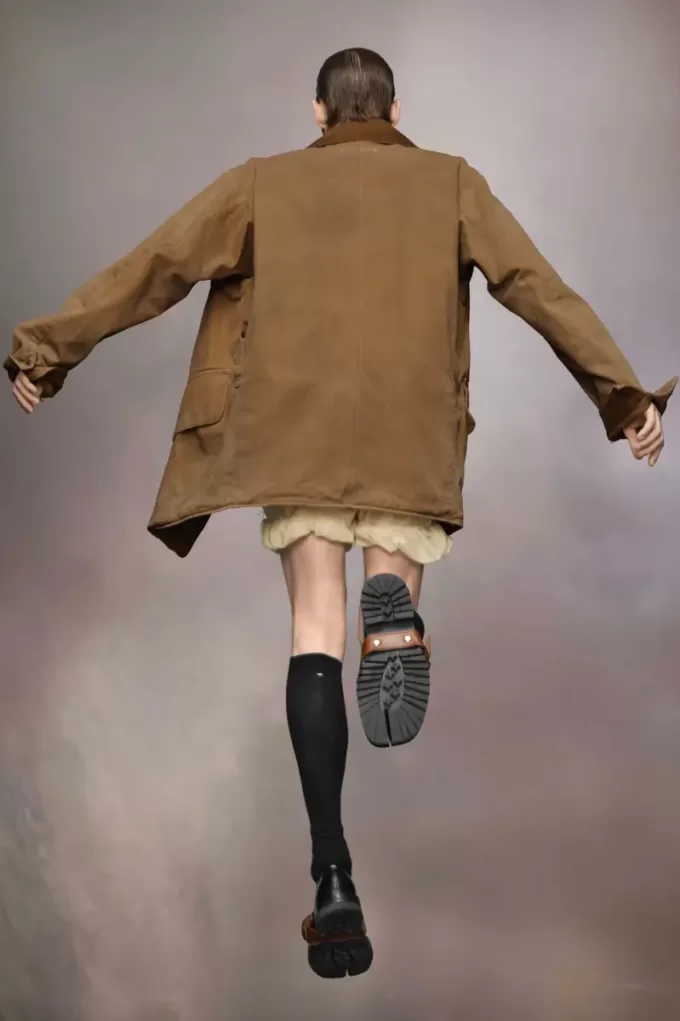 Corduroy Collar Waxed Coat Corduroy Collar Waxed Coat