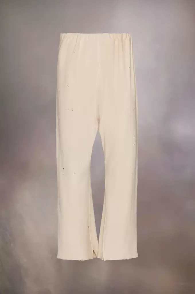 Cut-out hem sweatpants