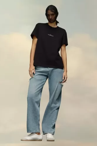 Distorted logo T-shirt