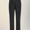 Felted Wool Straight-Leg Trousers Felted Wool Straight-Leg Trousers