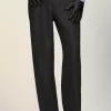 Felted Wool Straight-Leg Trousers Felted Wool Straight-Leg Trousers