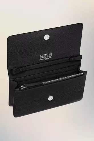 Four stitches chain wallet