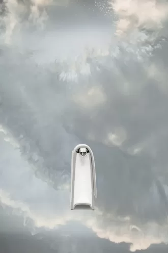 Four stitches chain wallet