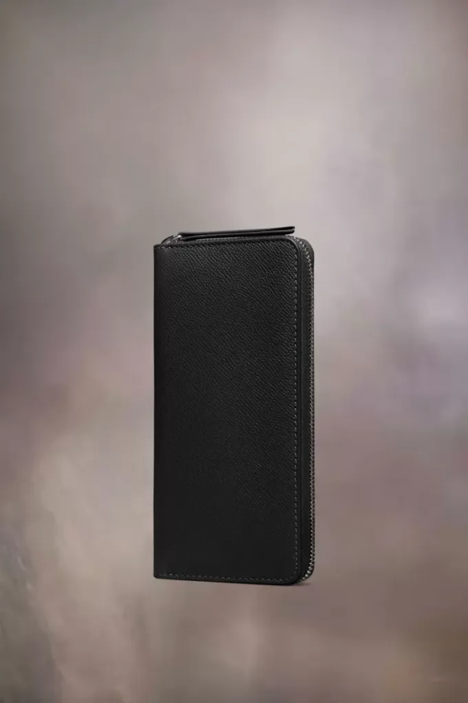 Four stitches zip-around wallet Four stitches zip-around wallet