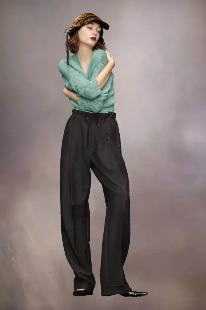 Gardening hemp knit cardigan Gardening hemp knit cardigan