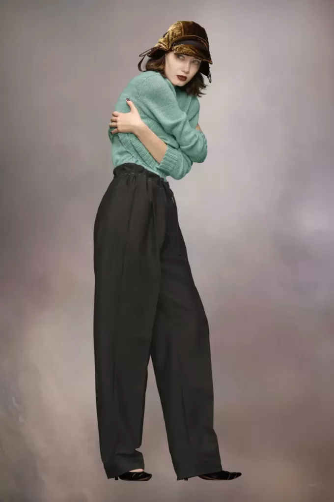 Gardening hemp knit cardigan Gardening hemp knit cardigan