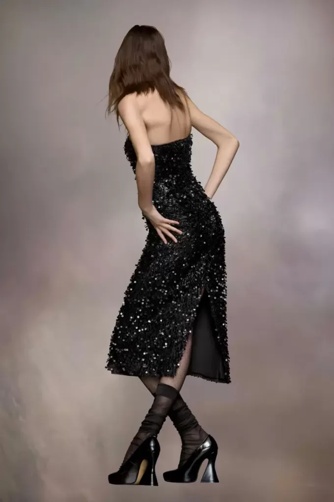 Hand embroidered sequin dress Hand embroidered sequin dress