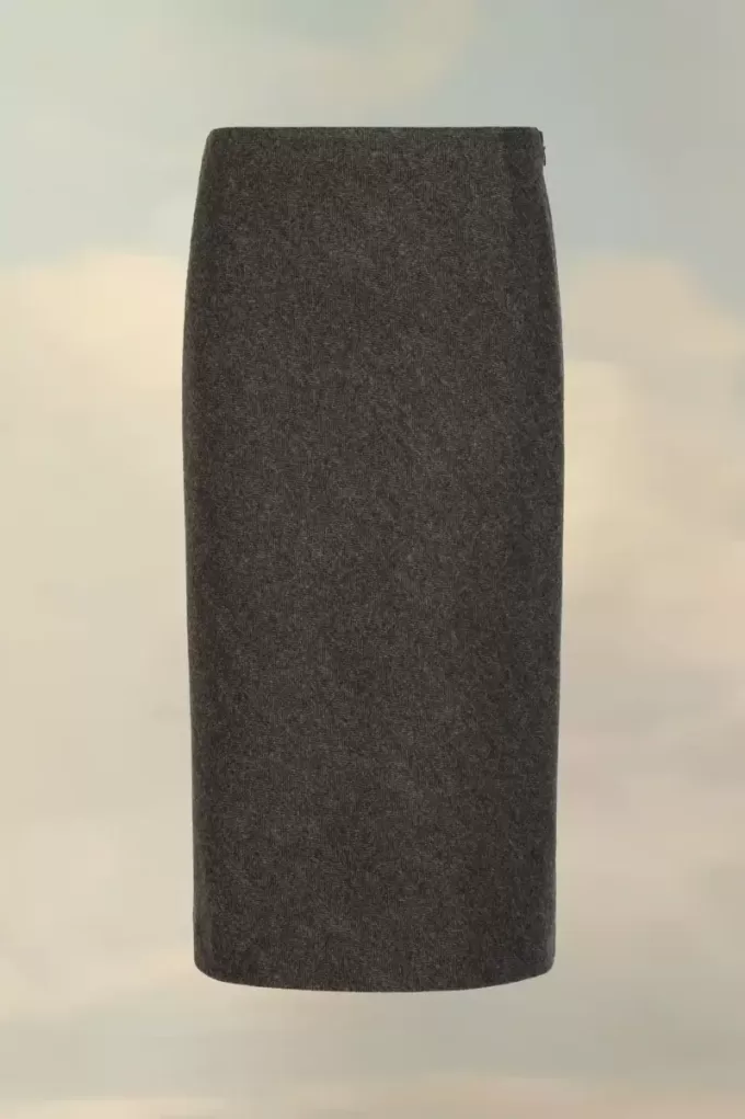 Herringbone A-Line Skirt Herringbone A-Line Skirt