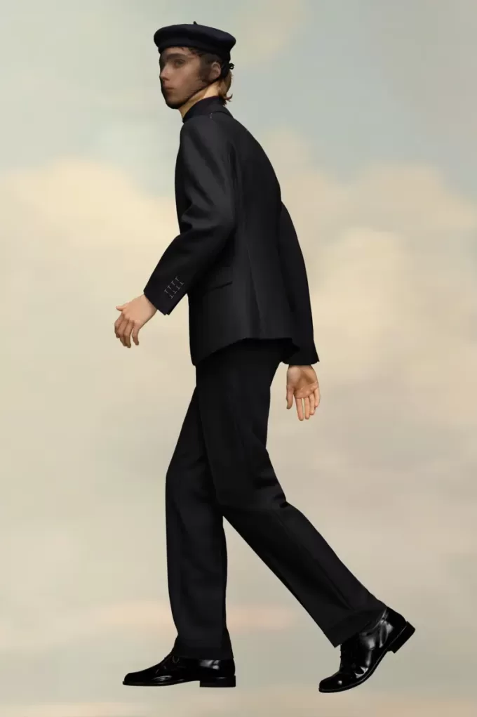 Herringbone wool jacket Herringbone wool jacket