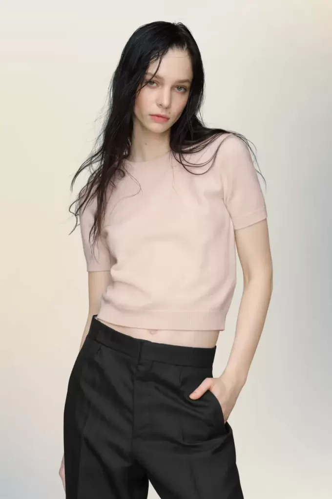 Maison Margiela Crewneck knit top Maison Margiela Crewneck knit top