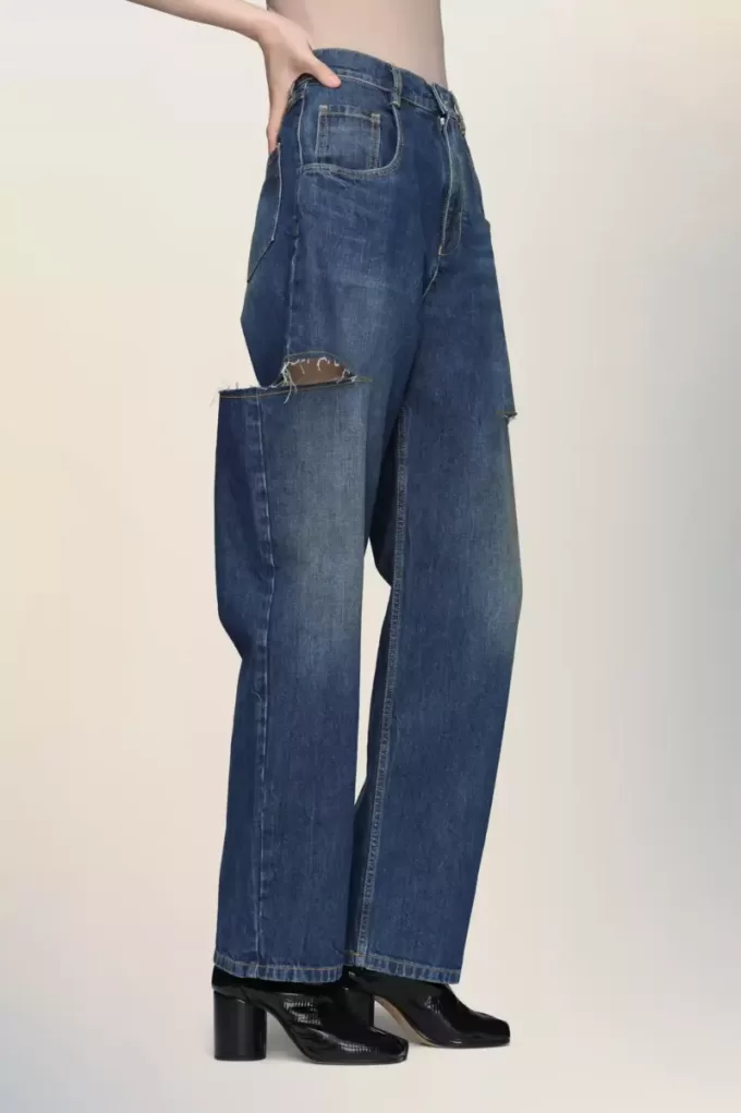Maison Margiela Cut-out jeans Maison Margiela Cut-out jeans