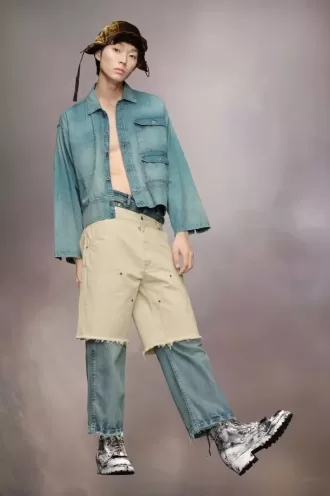 Maison Margiela Denim caban jacket