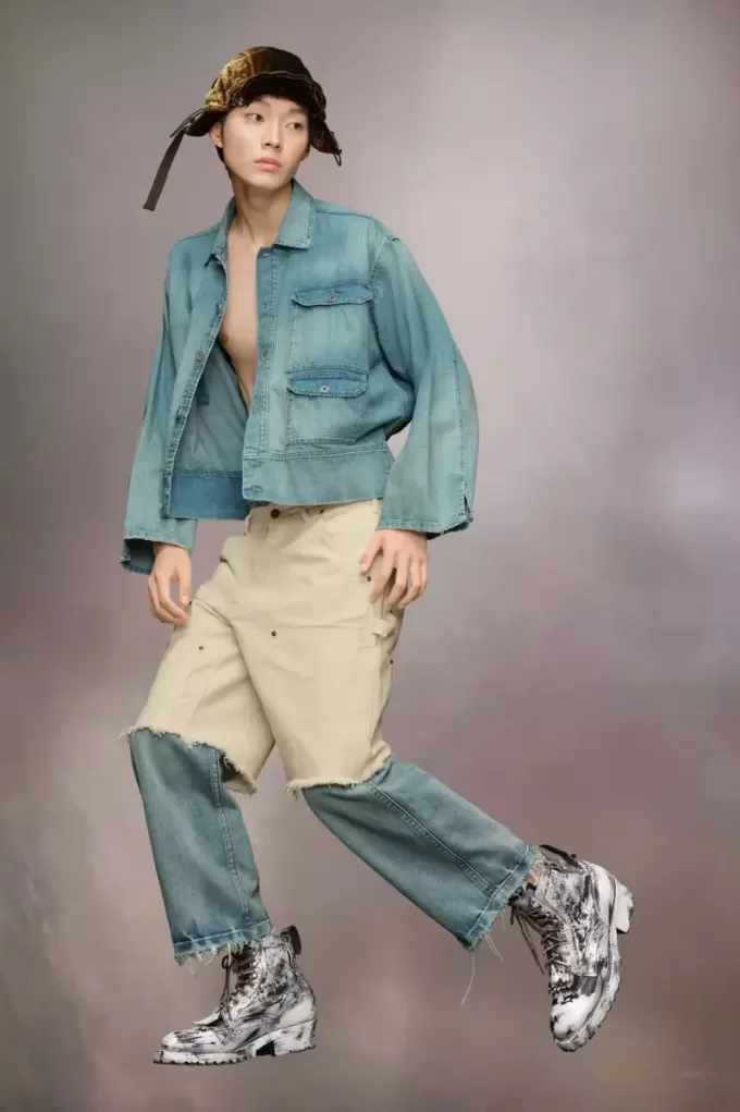 Maison Margiela Denim caban jacket Maison Margiela Denim caban jacket