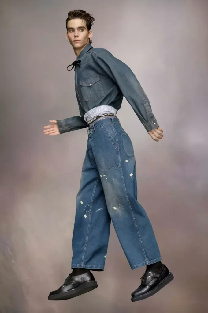 Maison Margiela Distressed jeans Maison Margiela Distressed jeans