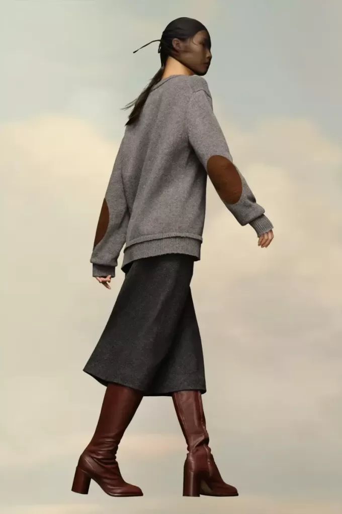 Maison Margiela Elbow Patch Sweater Maison Margiela Elbow Patch Sweater