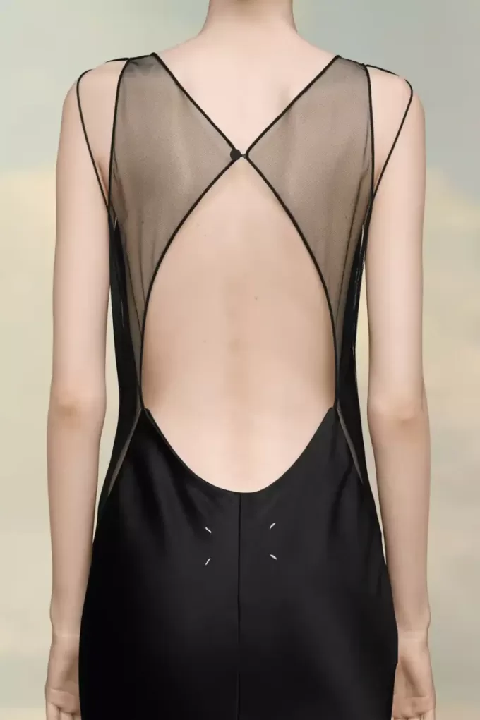 Maison Margiela Hammered Satin Gown Maison Margiela Hammered Satin Gown