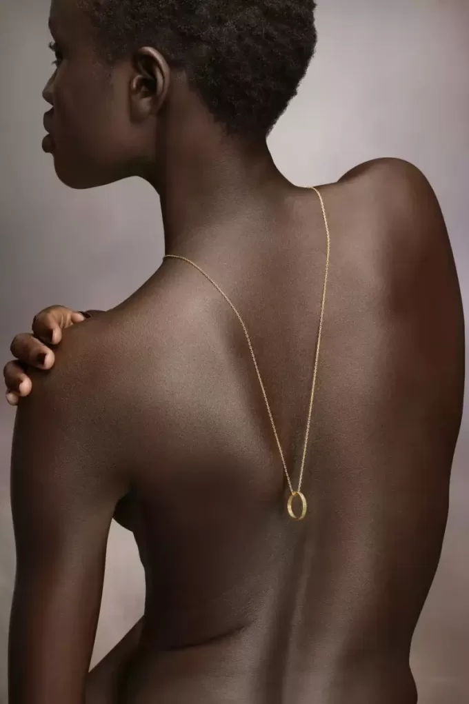 Maison Margiela Logo ring necklace Maison Margiela Logo ring necklace