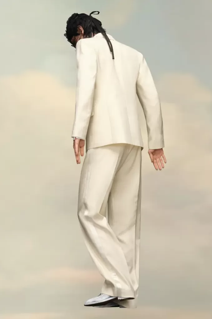 Maison Margiela Mohair Silk Blazer