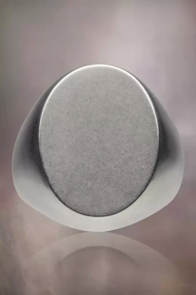 Maison Margiela Oval chevalier ring Maison Margiela Oval chevalier ring