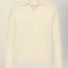 Maison Margiela Polo knit top