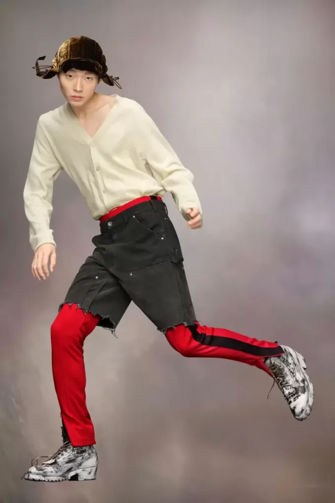 Maison Margiela Stud denim shorts Maison Margiela Stud denim shorts