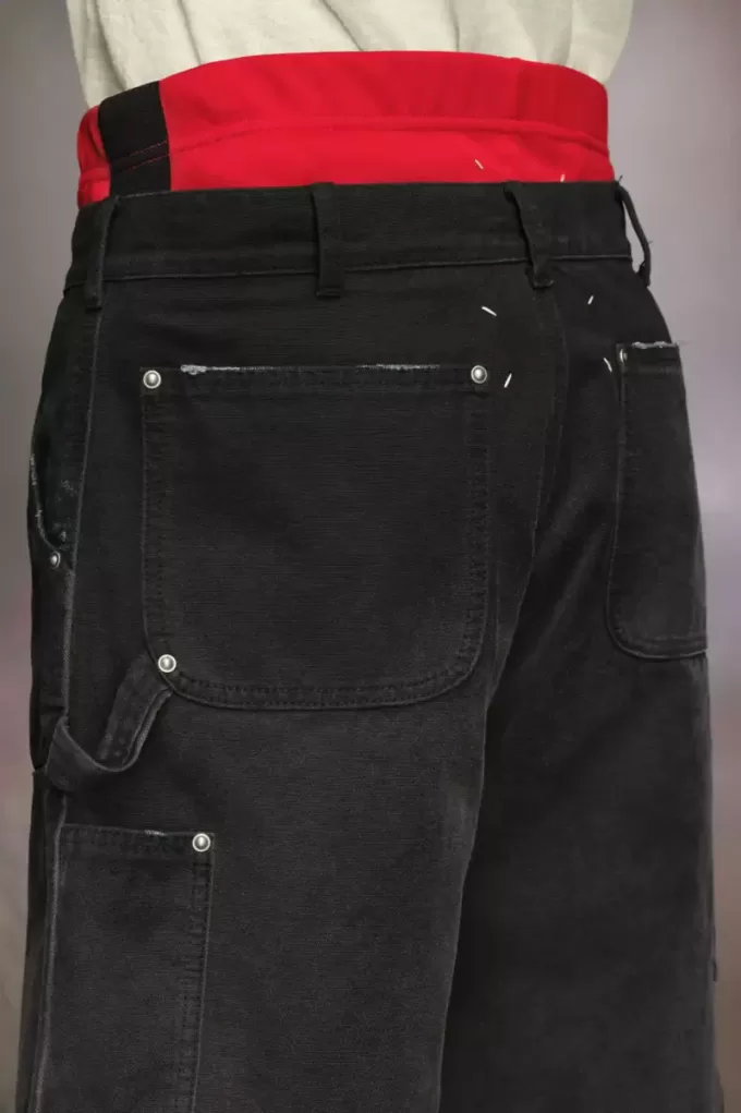 Maison Margiela Stud denim shorts Maison Margiela Stud denim shorts