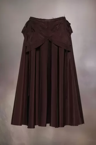 Maison Margiela Taffeta Midi Skirt