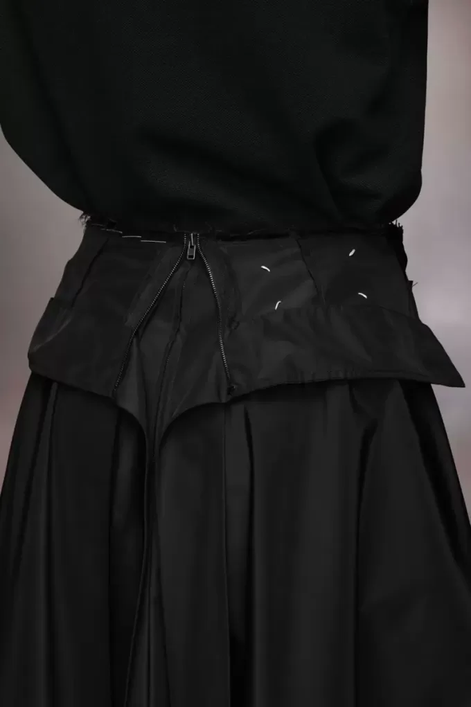 Maison Margiela Taffeta Midi Skirt Maison Margiela Taffeta Midi Skirt