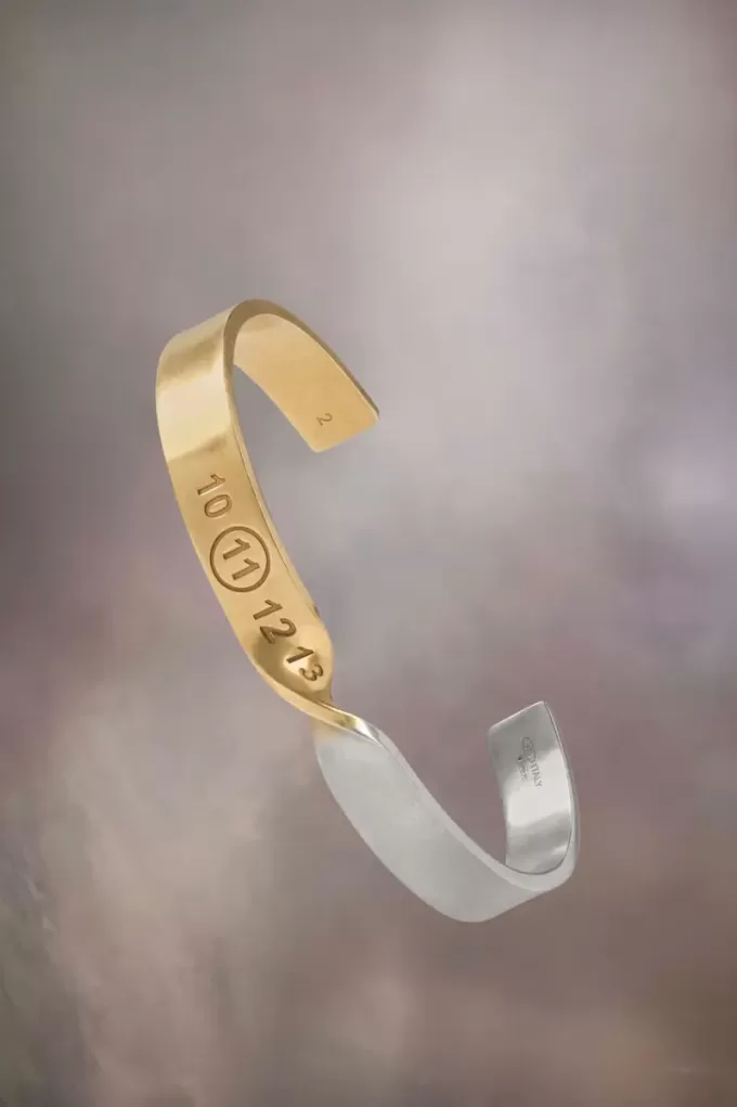 Maison Margiela Twisted number cuff Maison Margiela Twisted number cuff