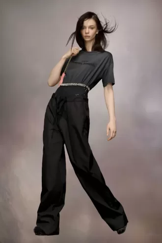 Maison Margiela Waist tie trousers