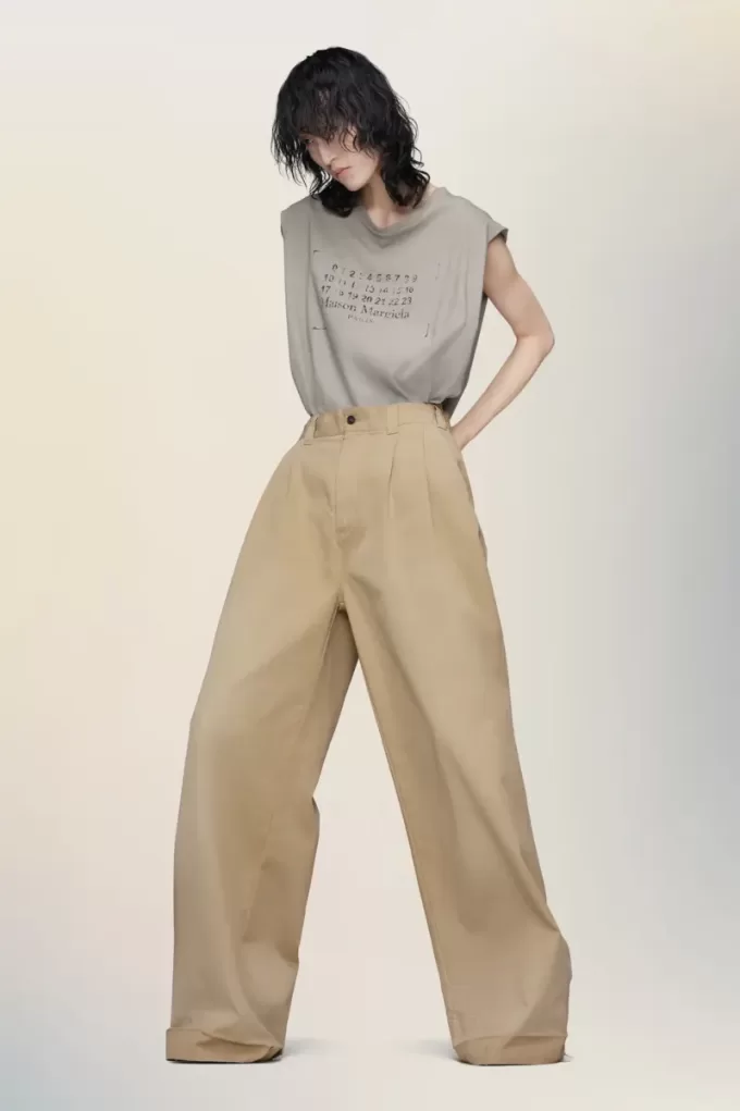 Maison Margiela Wide-leg trousers Maison Margiela Wide-leg trousers