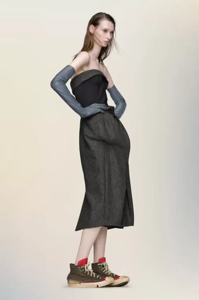 Maison Margiela Wool bustier dress Maison Margiela Wool bustier dress