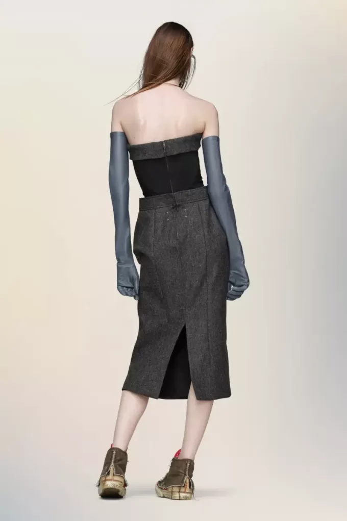 Maison Margiela Wool bustier dress Maison Margiela Wool bustier dress