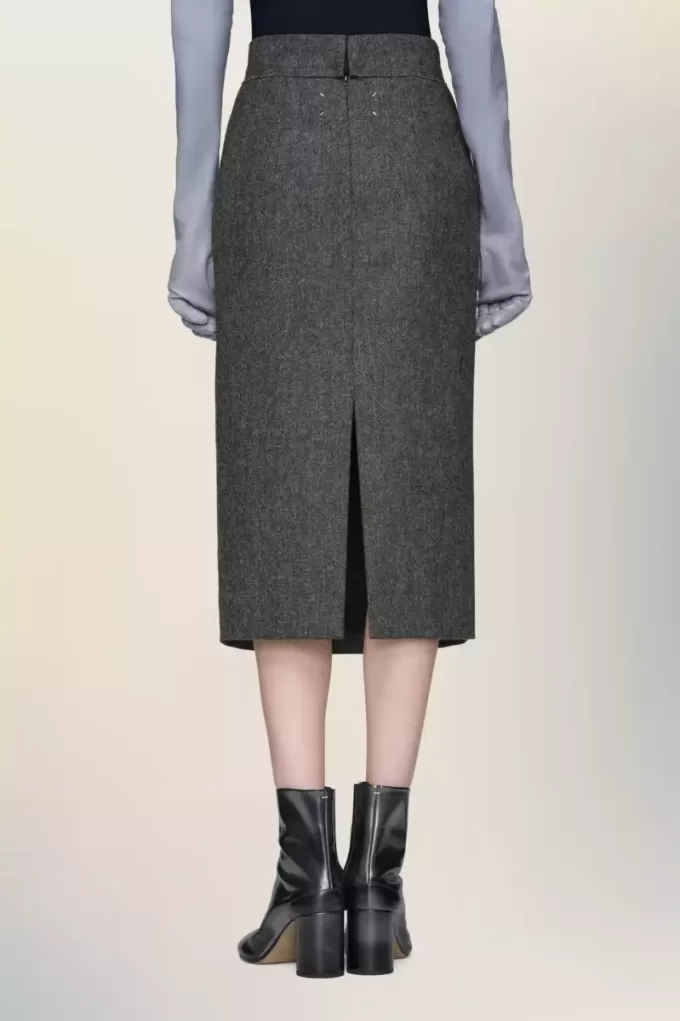 Maison Margiela Wool midi skirt Maison Margiela Wool midi skirt