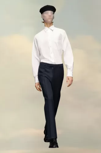 Maison Margiela Wool Twill Trousers Maison Margiela Wool Twill Trousers