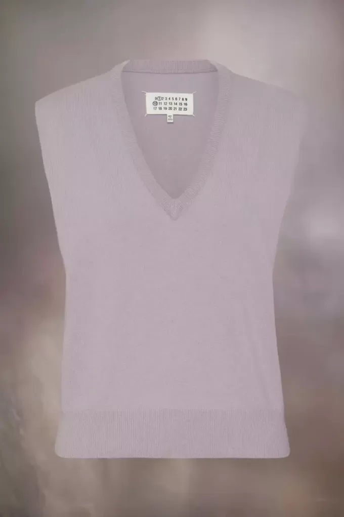 Maison Margiela Wool V-neck Gilet Maison Margiela Wool V-neck Gilet