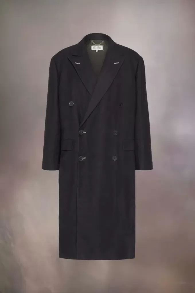 Maison Margiela Woven long coat Maison Margiela Woven long coat