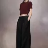 Pleated Wool Trousers Pleated Wool Trousers