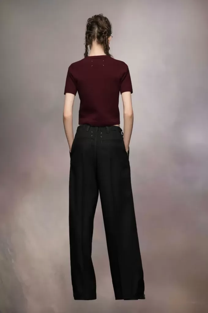 Pleated Wool Trousers Pleated Wool Trousers