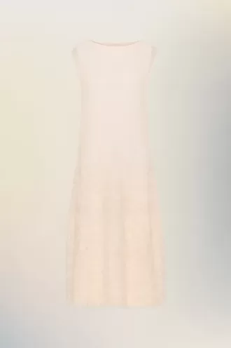 Retrograde silk knit dress