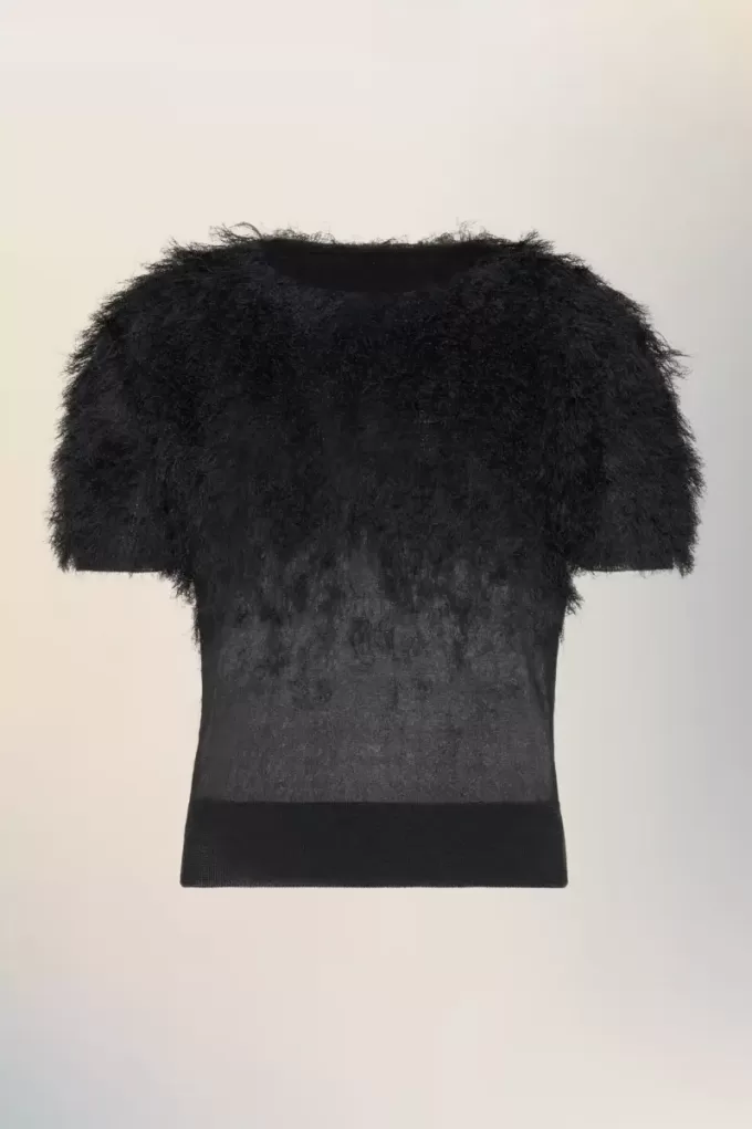 Retrograde silk knit top Retrograde silk knit top