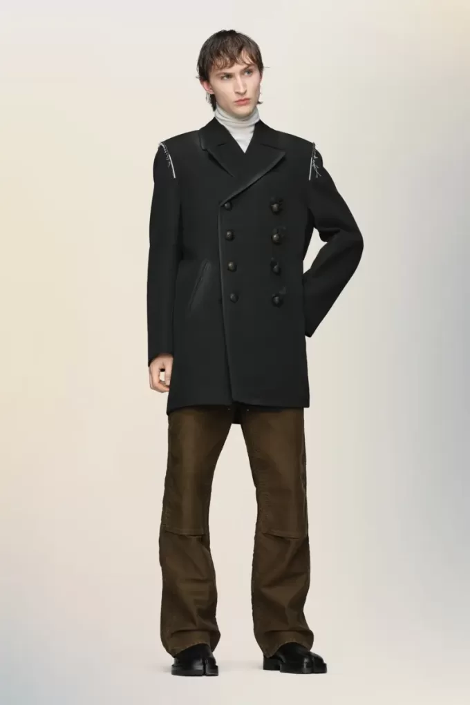 Reversible wool coat Reversible wool coat