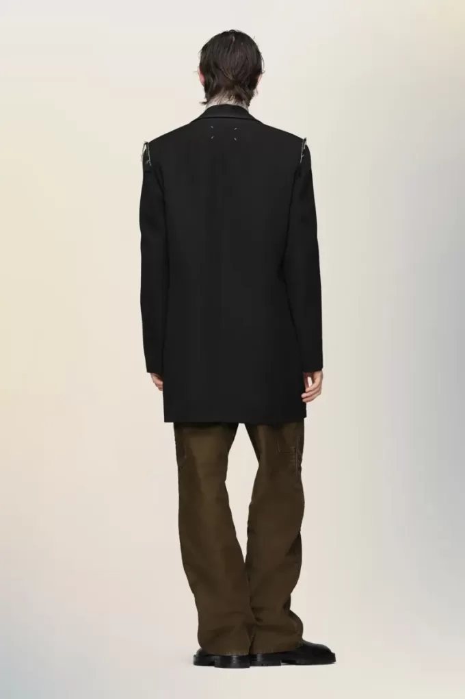 Reversible wool coat Reversible wool coat