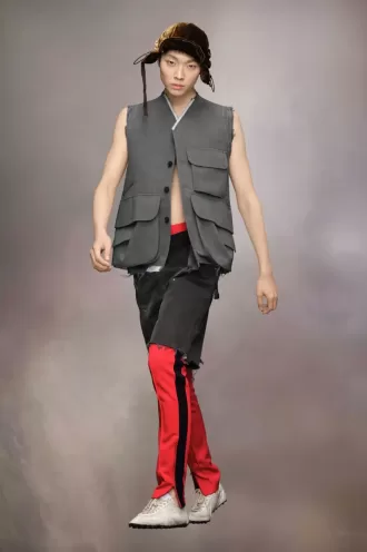 Sleeveless wool jacket Sleeveless wool jacket