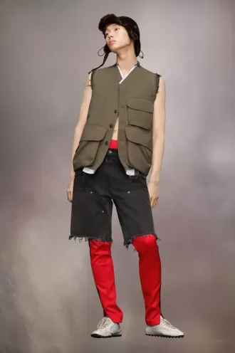 Sleeveless wool jacket Sleeveless wool jacket