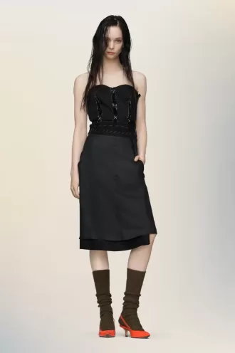 Strapless midi dress Strapless midi dress